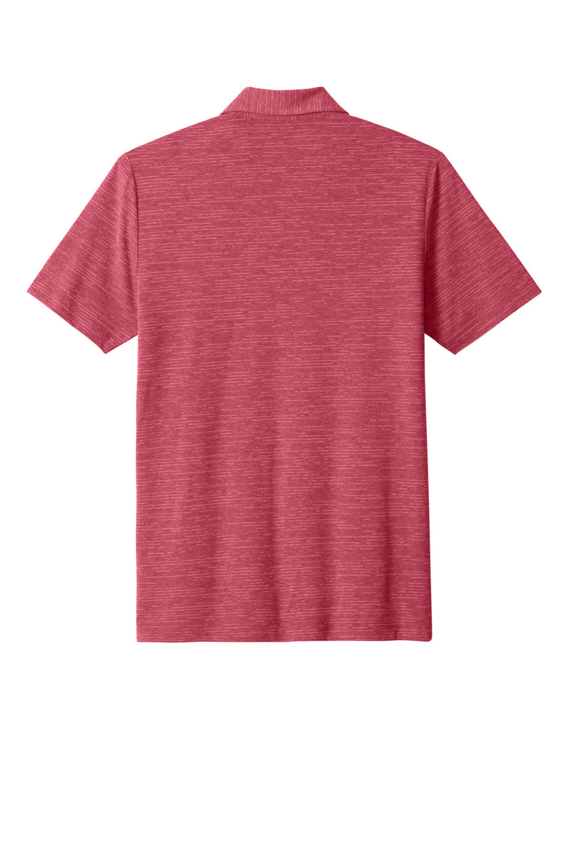 TravisMathew Crestview Polo - Scooter Red Heather