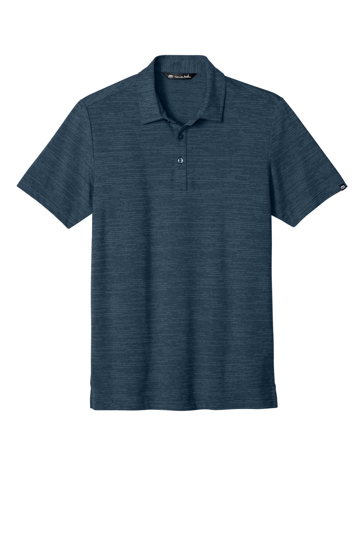 TravisMathew Crestview Polo - Vintage Indigo Heather