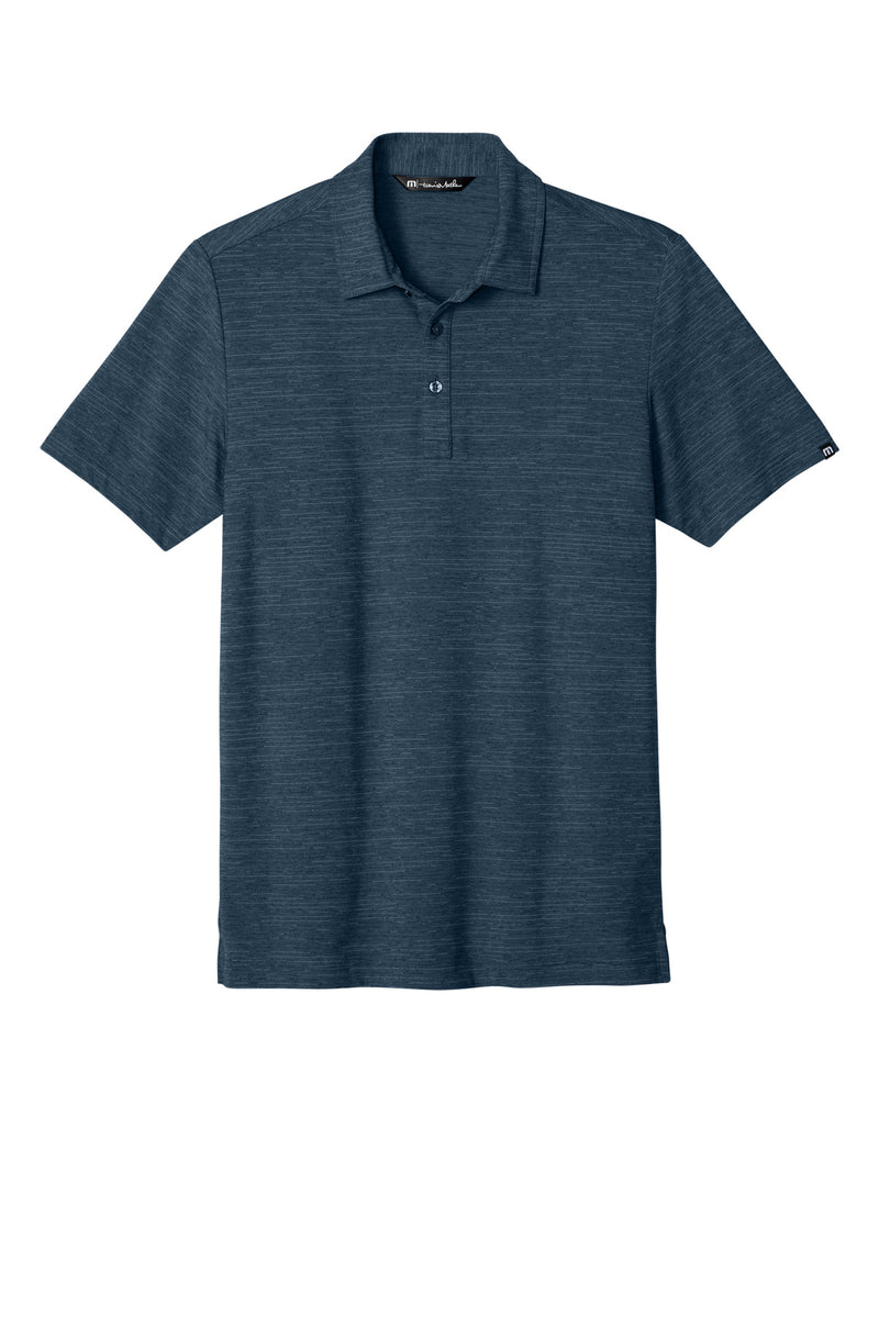 TravisMathew Crestview Polo - Vintage Indigo Heather