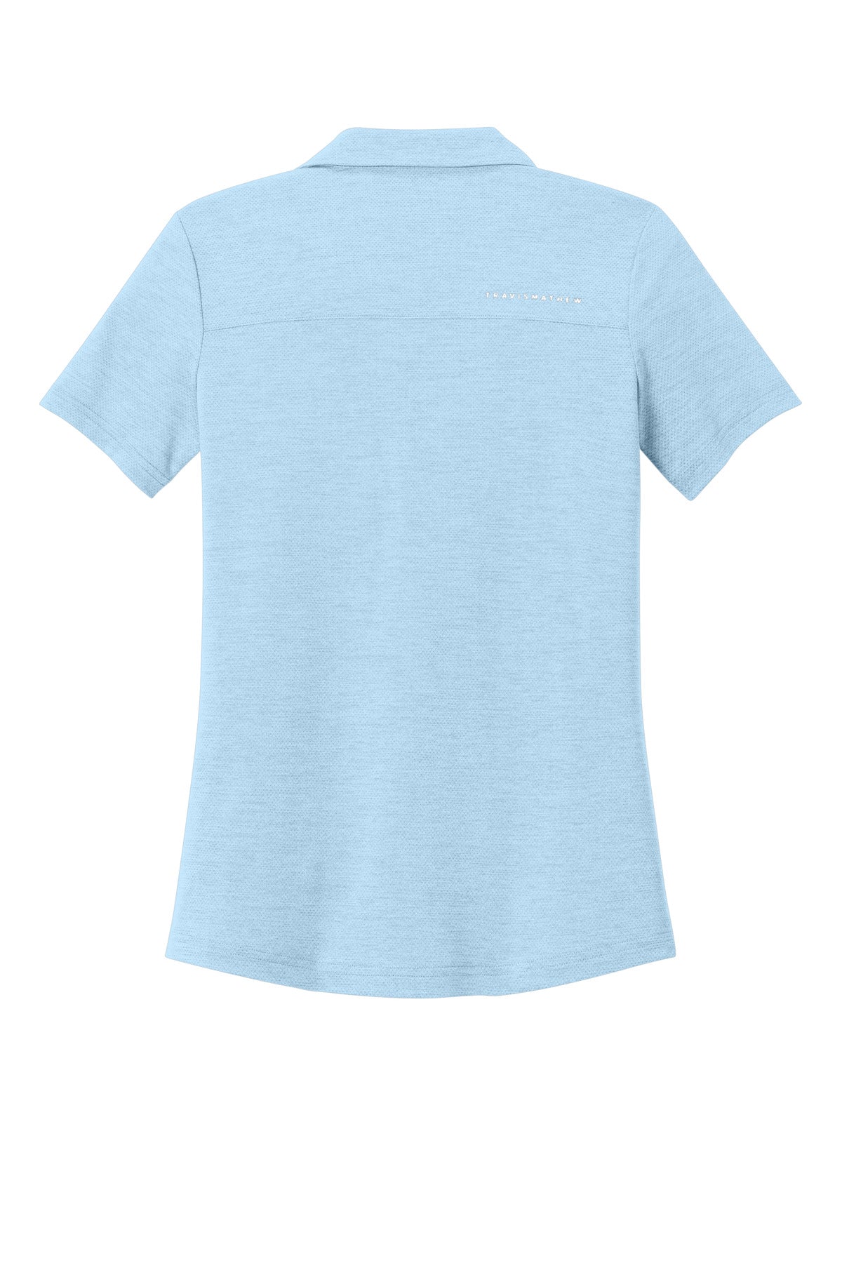 TravisMathew Women's Onward Polo - Airy Blue Heather