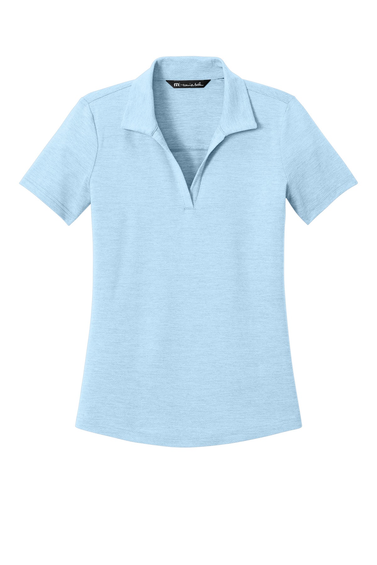 TravisMathew Women's Onward Polo - Airy Blue Heather