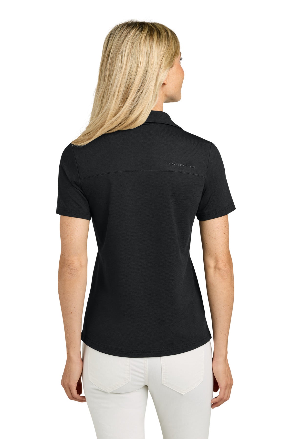 TravisMathew Women's Onward Polo - Black