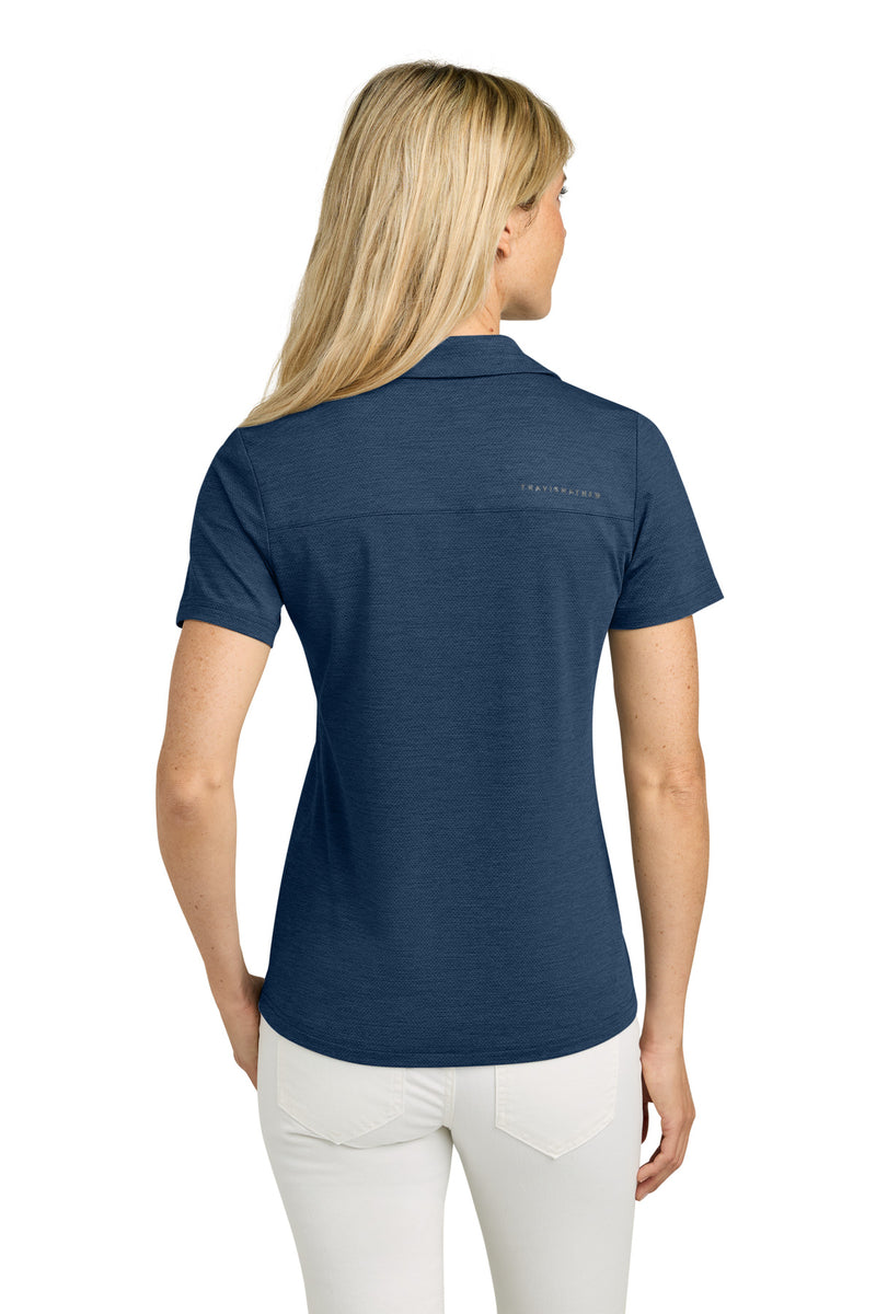 TravisMathew Women's Onward Polo - Navy Heather