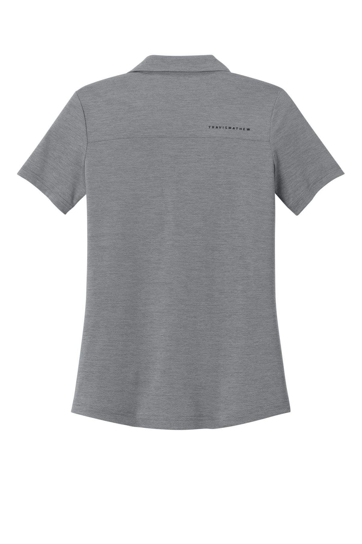 TravisMathew Women's Onward Polo - Quiet Shade Grey Heather