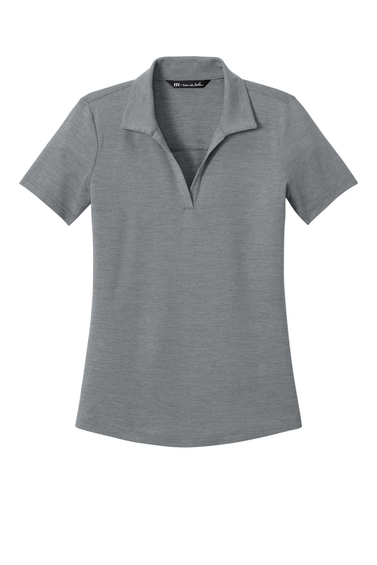 TravisMathew Women's Onward Polo - Quiet Shade Grey Heather