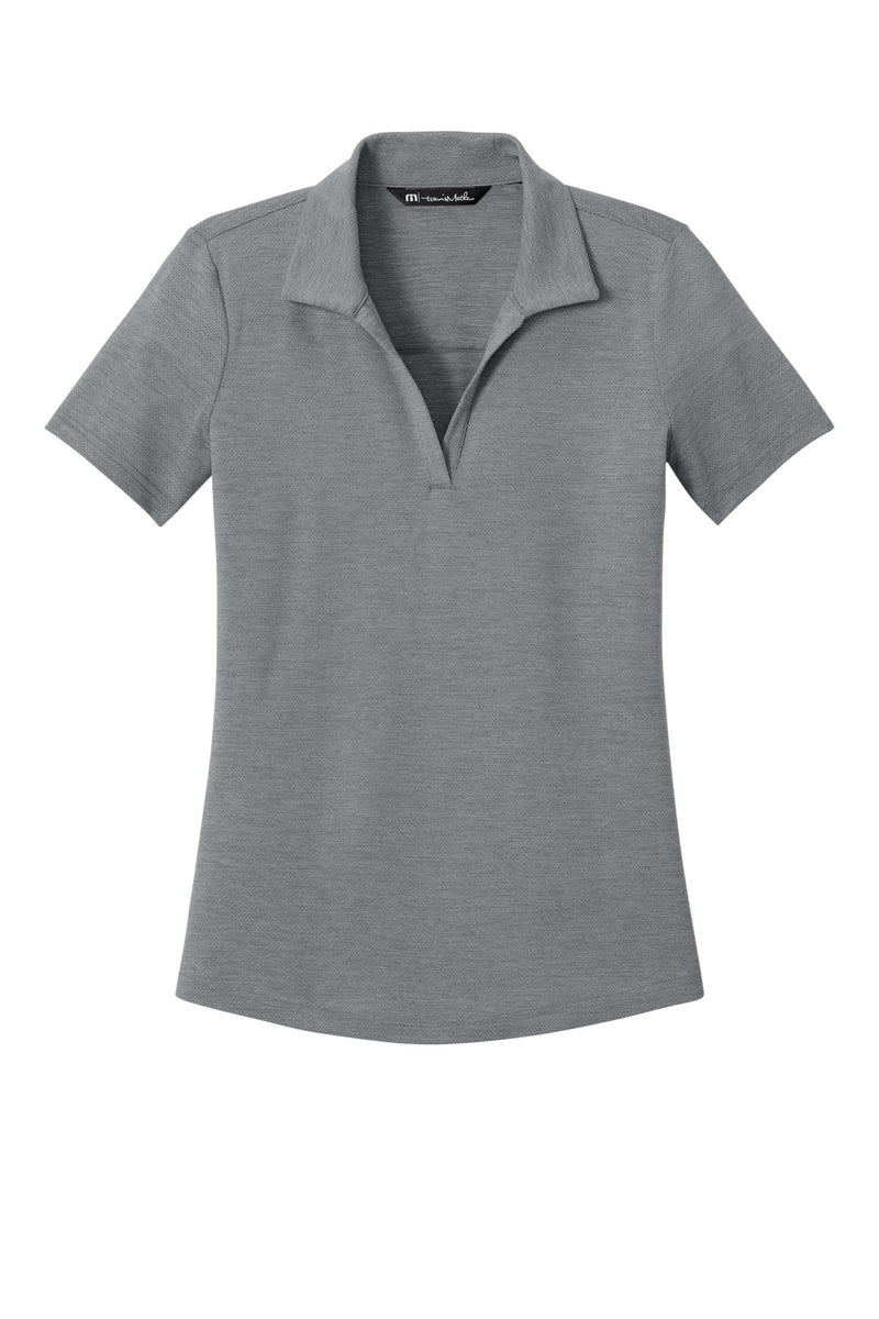 TravisMathew Women's Onward Polo - Quiet Shade Grey Heather