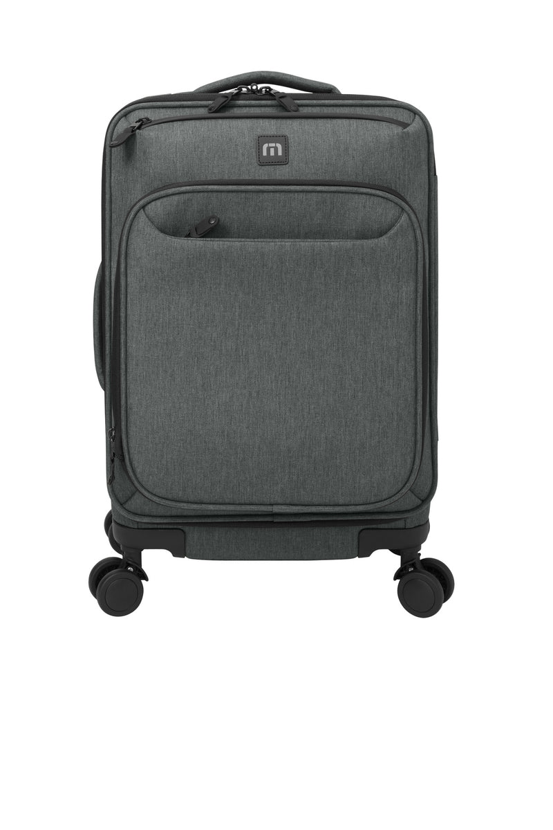 TravisMathew Quad Carry-On Spinner - Graphite Heather