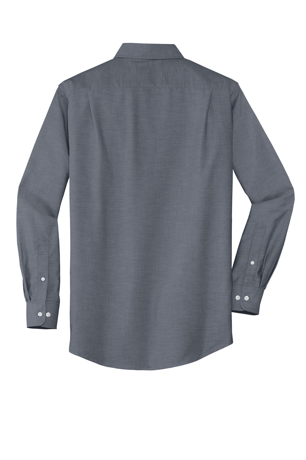 Port Authority Tall SuperPro Oxford Shirt - Black