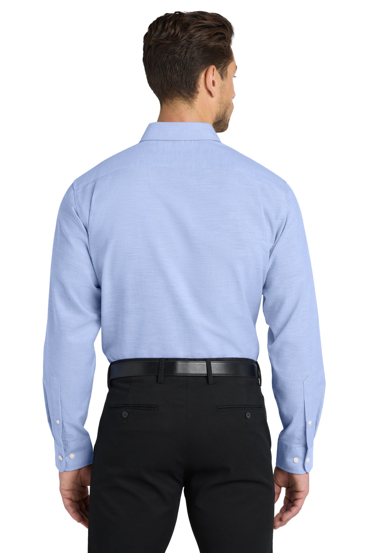 Port Authority Tall SuperPro Oxford Shirt - Oxford Blue