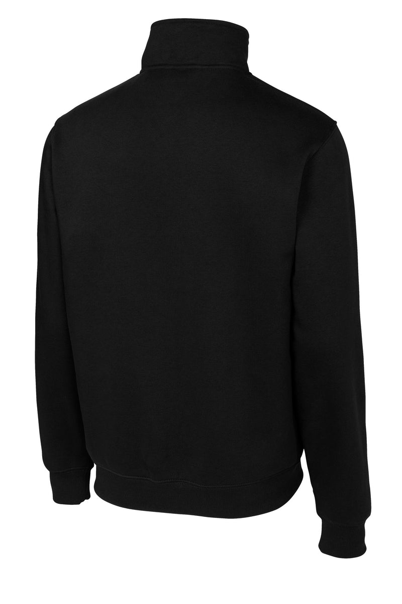 Sport-Tek Tall 1/4-Zip Sweatshirt - Black