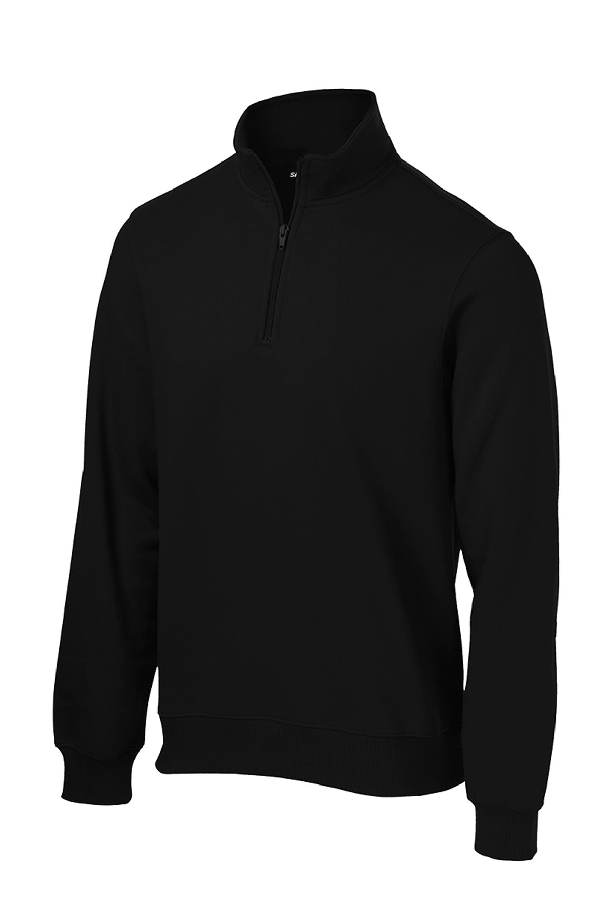 Sport-Tek Tall 1/4-Zip Sweatshirt - Black