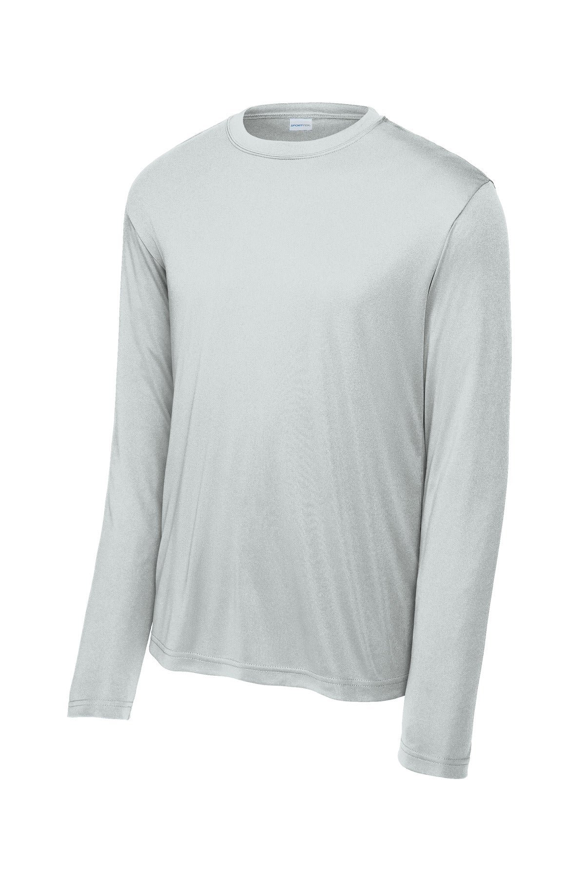 Sport-Tek Tall Long Sleeve PosiCharge Competitor Tee - Silver