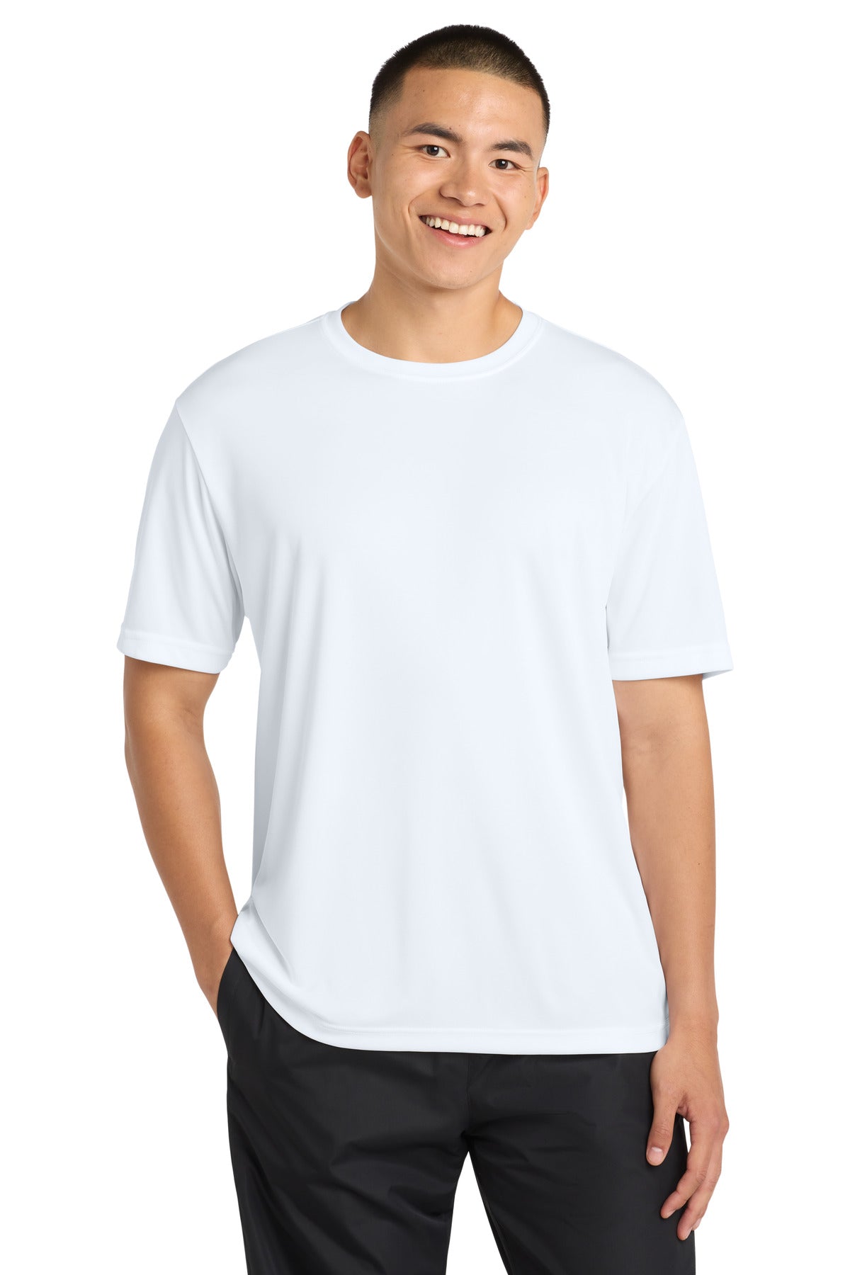 Sport-Tek Tall PosiCharge Competitor  Tee - White