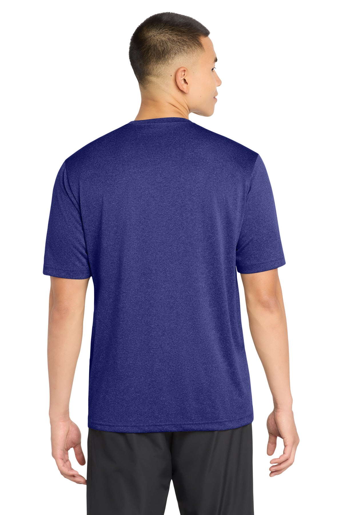 Sport-Tek Tall Heather Contender Tee - Cobalt Heather