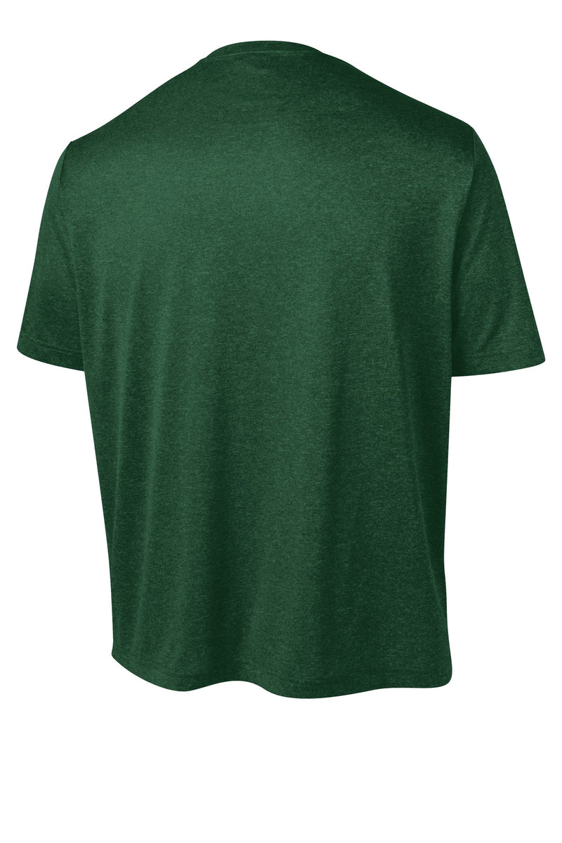 Sport-Tek Tall Heather Contender Tee - Forest Green Heather