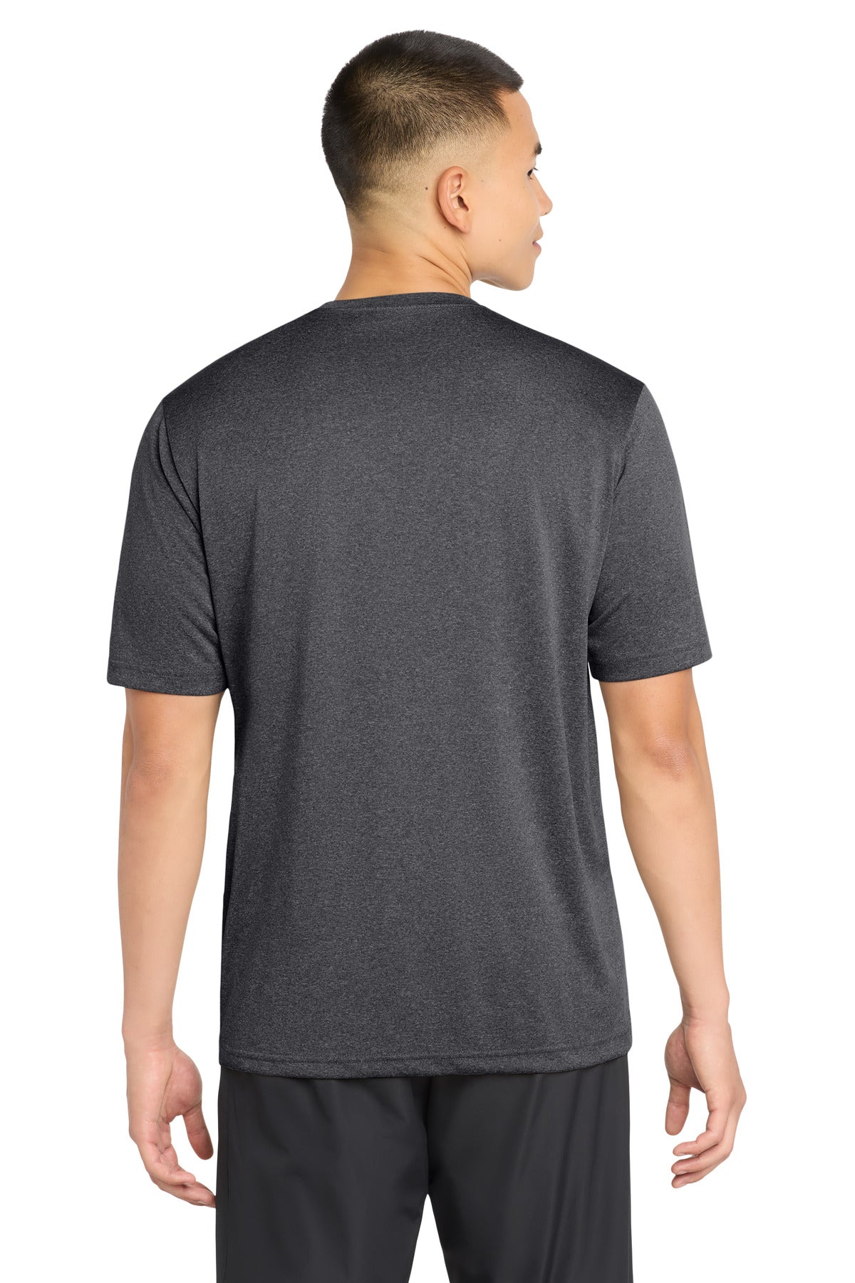 Sport-Tek Tall Heather Contender Tee - Graphite Heather