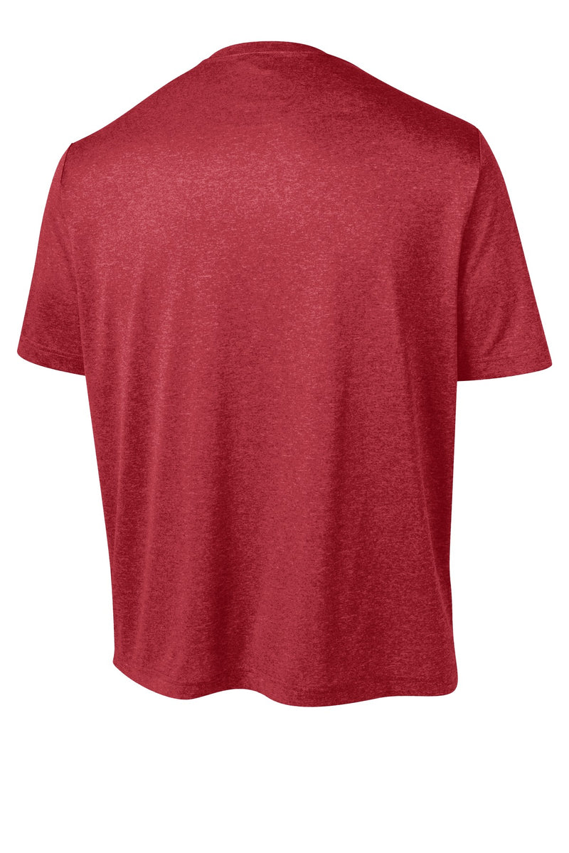 Sport-Tek Tall Heather Contender Tee - Scarlet Heather