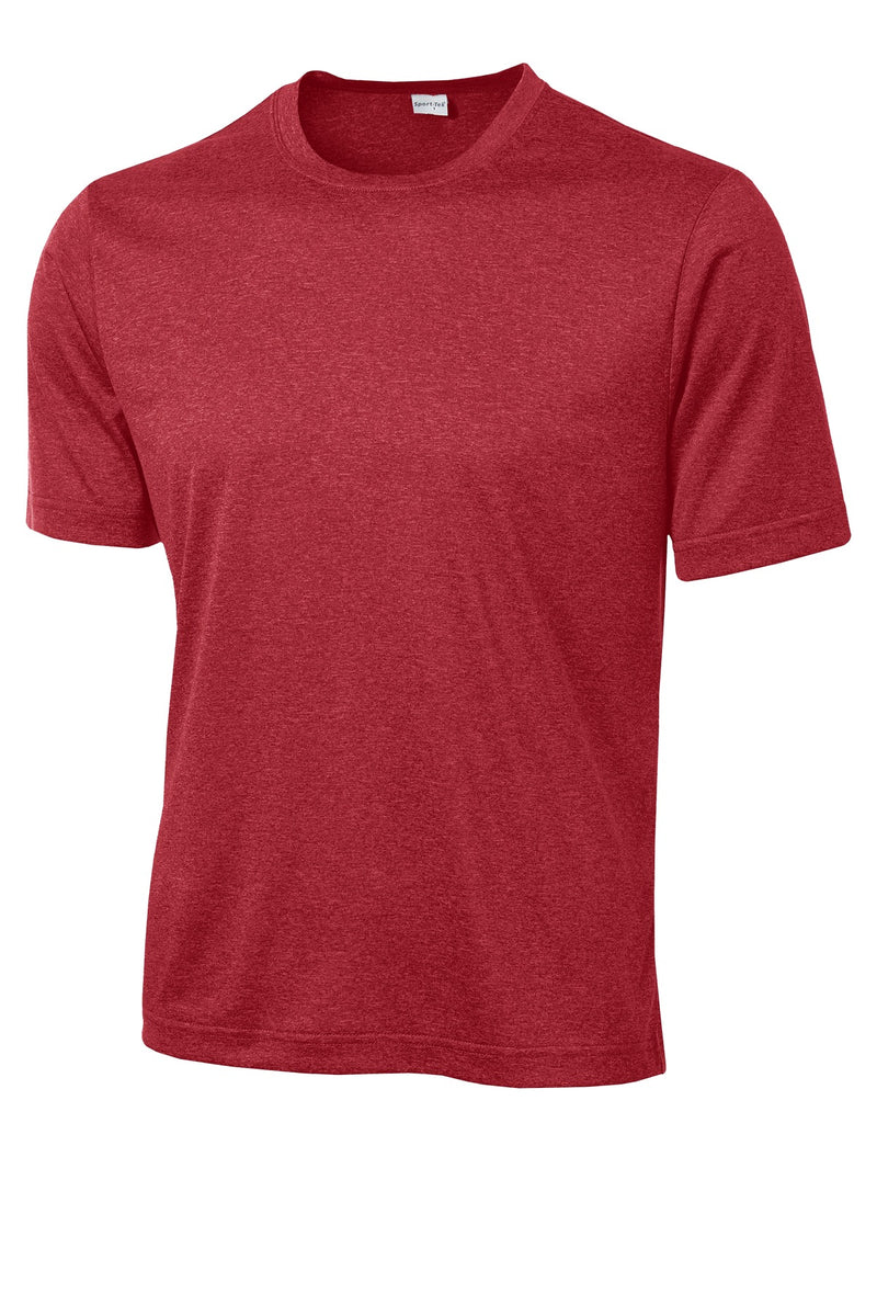 Sport-Tek Tall Heather Contender Tee - Scarlet Heather