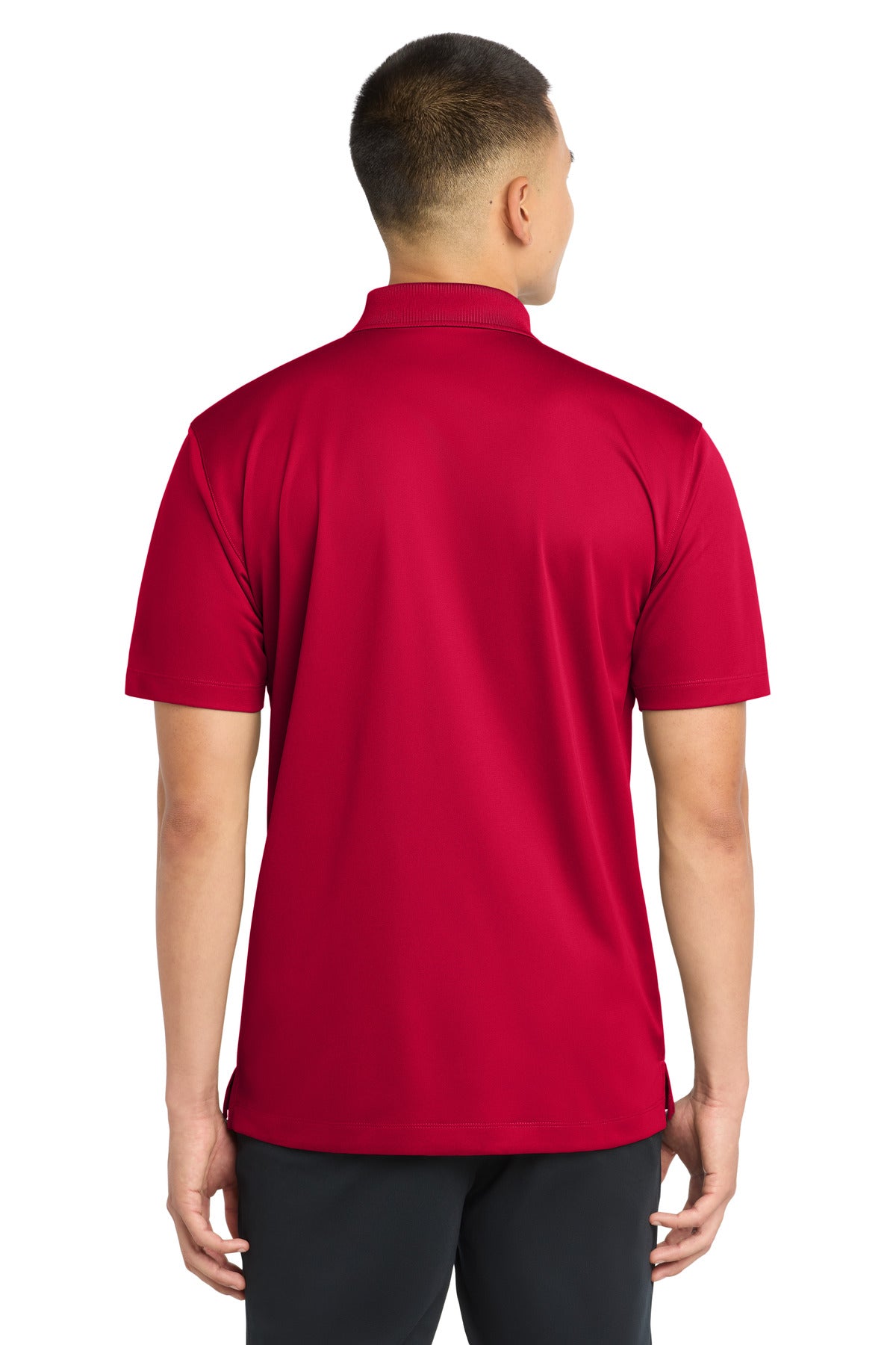 Sport-Tek Tall Micropique Sport-Wick Polo - Deep Red
