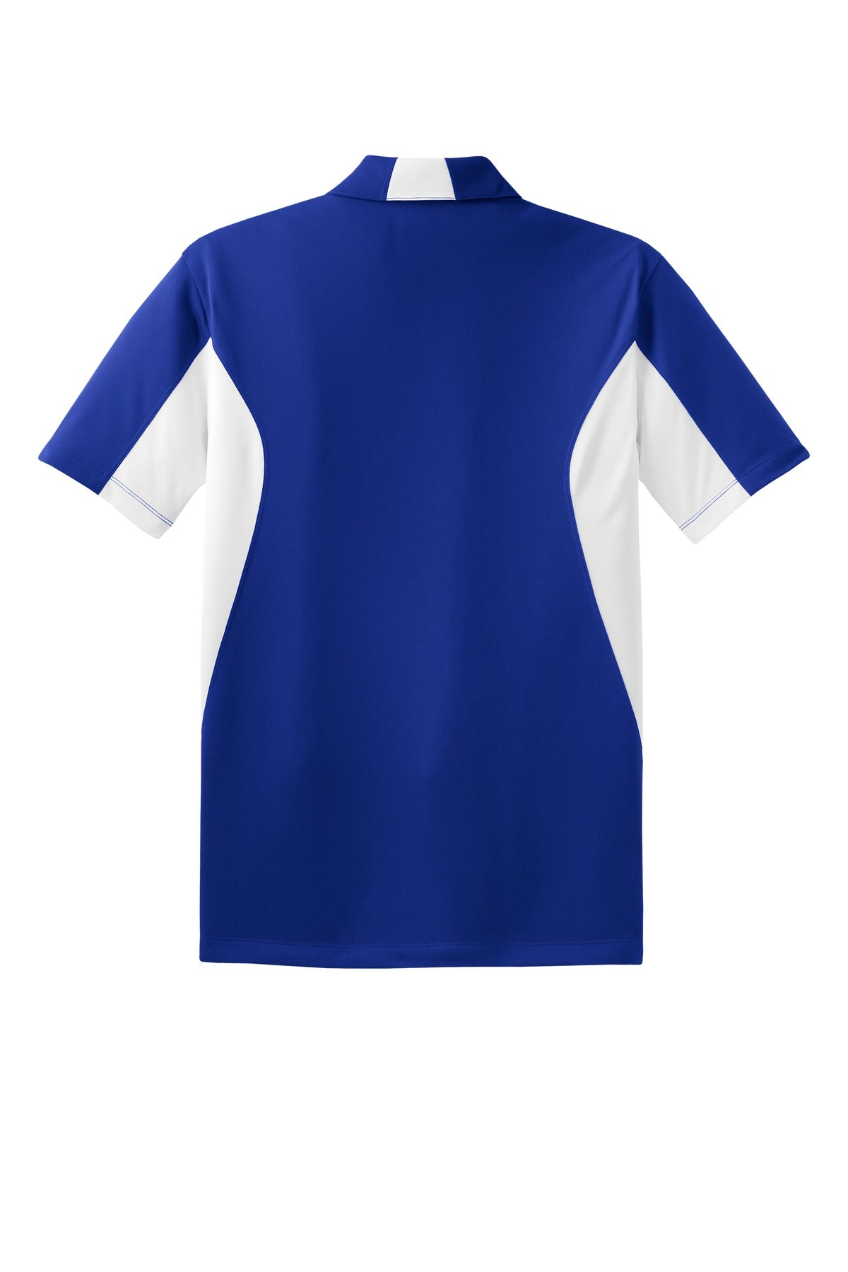 Sport-Tek Tall Side Blocked Micropique Sport-Wick Polo - True Royal/ White