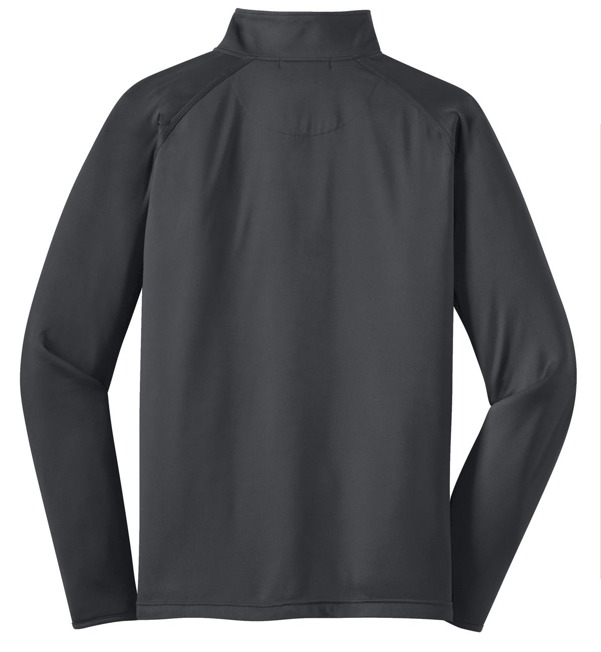 Sport-Tek Tall Sport-Wick Stretch 1/4-Zip Pullover - Charcoal Grey