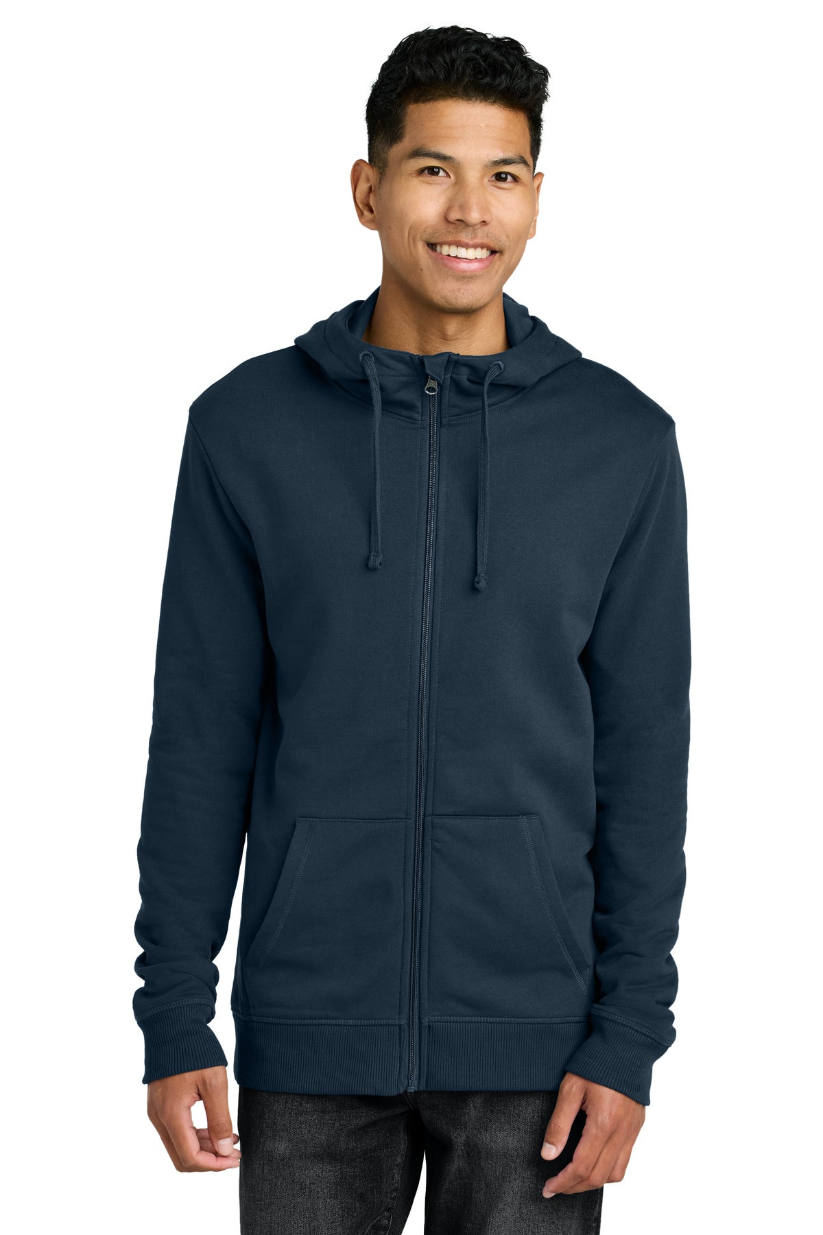 LIMITED EDITION tentree Organic Cotton Fleece Full-Zip Hoodie - Dress Blue