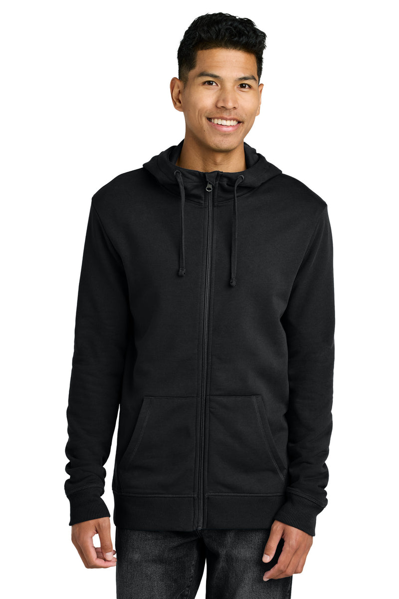 LIMITED EDITION tentree Organic Cotton Fleece Full-Zip Hoodie - Meteorite Black