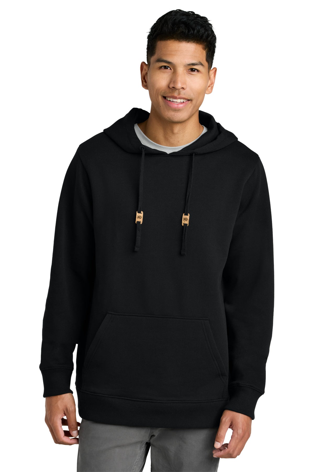 LIMITED EDITION tentree Space Dye Fleece Classic Hoodie - Meteorite Black