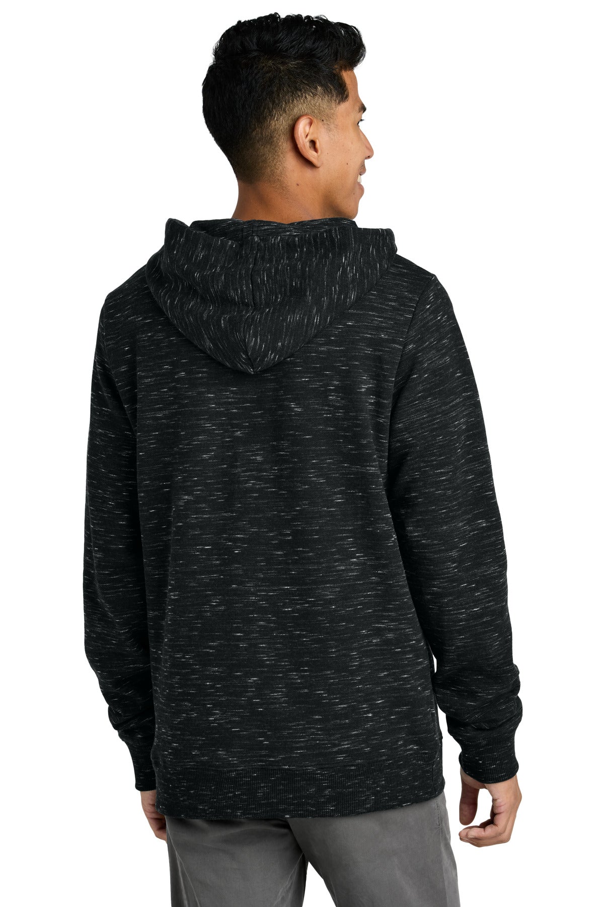 LIMITED EDITION tentree Space Dye Fleece Classic Hoodie - Meteorite Black Space Dye