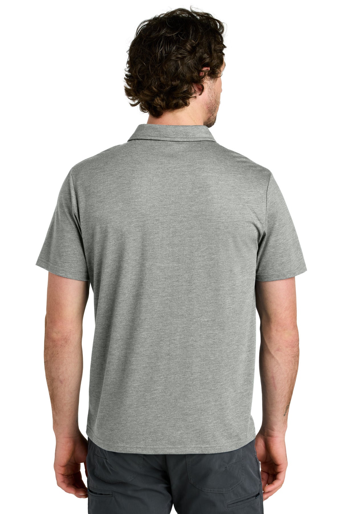 LIMITED EDITION tentree TreeBlend Polo - Hi Rise Grey Heather
