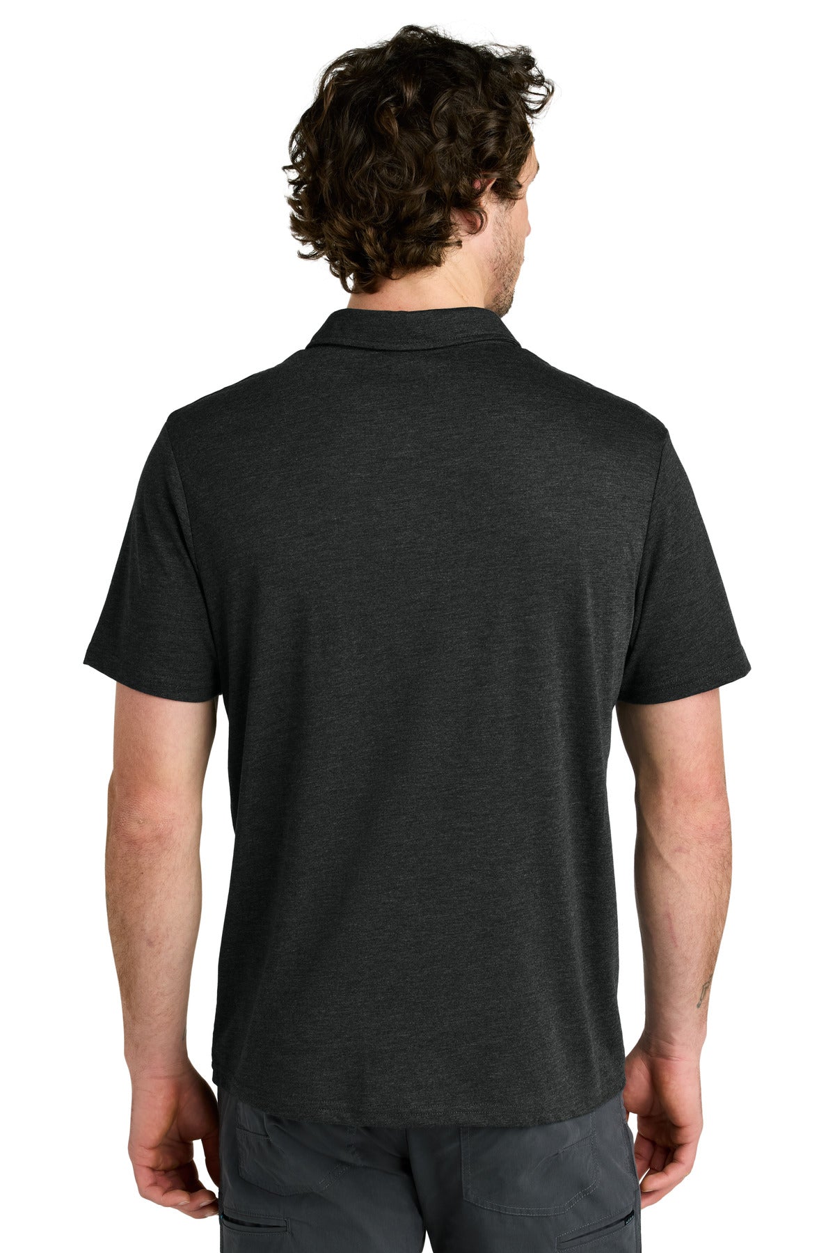 LIMITED EDITION tentree TreeBlend Polo - Meteorite Black Heather