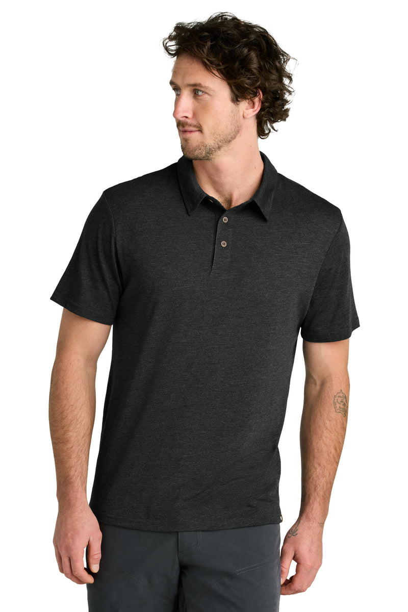 LIMITED EDITION tentree TreeBlend Polo - Meteorite Black Heather