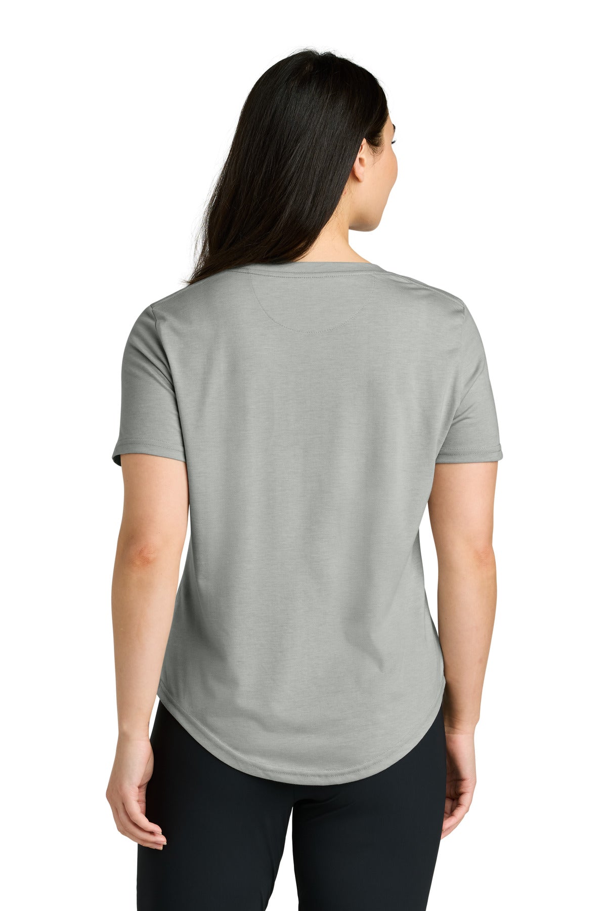 tentree Women's TreeBlend V-Neck T-Shirt - Hi Rise Grey Heather
