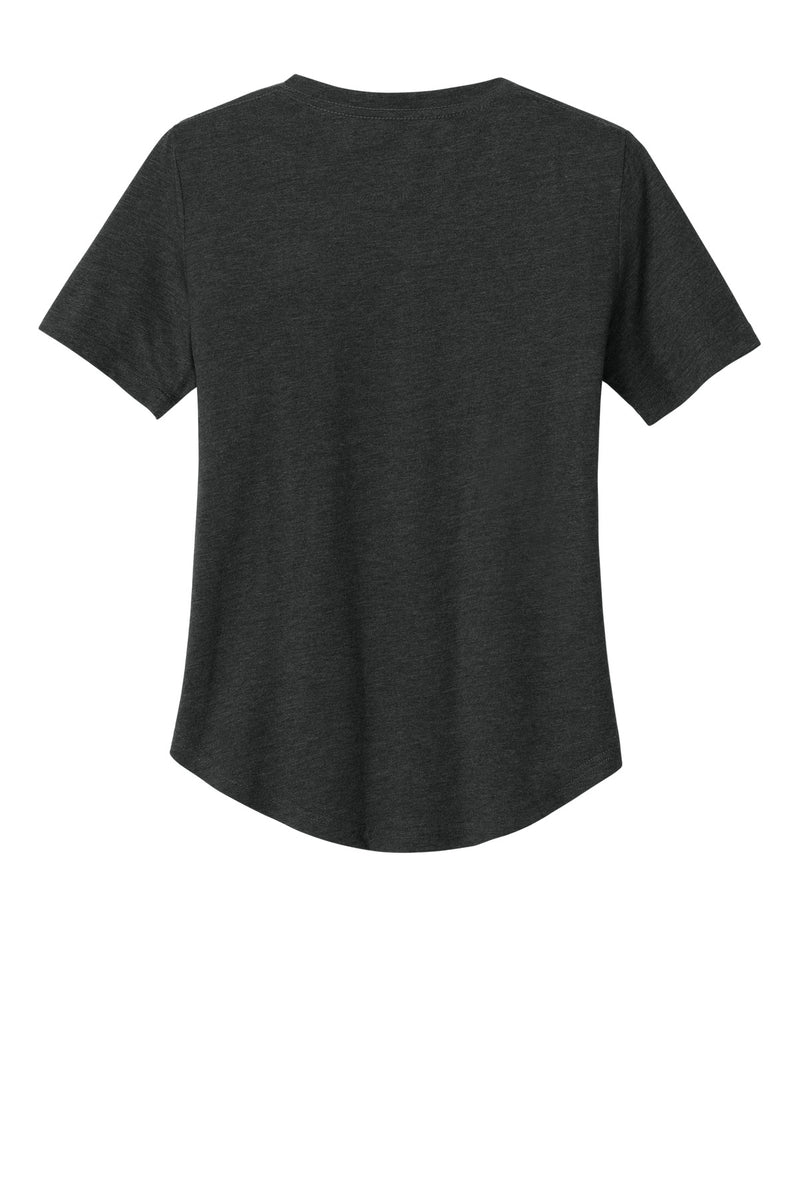 tentree Women's TreeBlend V-Neck T-Shirt - Meteorite Black Heather