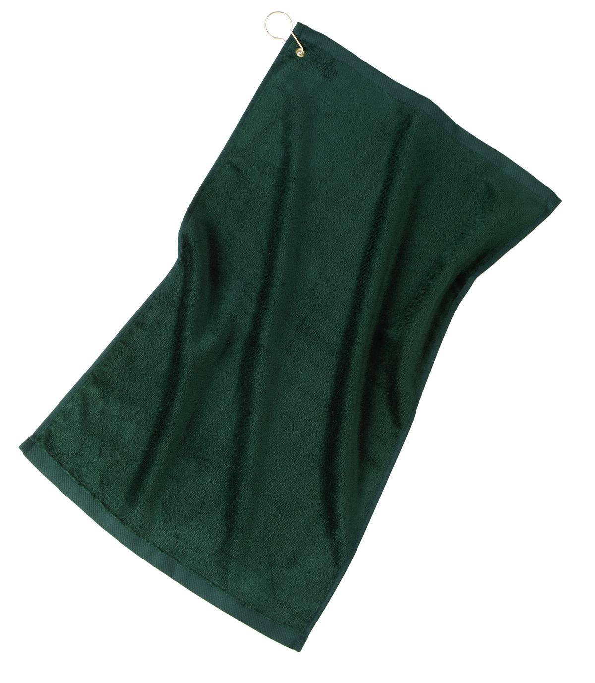 Port Authority Grommeted Golf Towel - Hunter