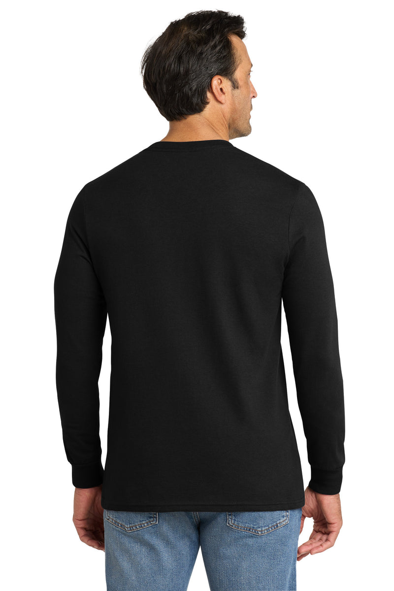 Volunteer Knitwear All-American Long Sleeve Tee - Deep Black