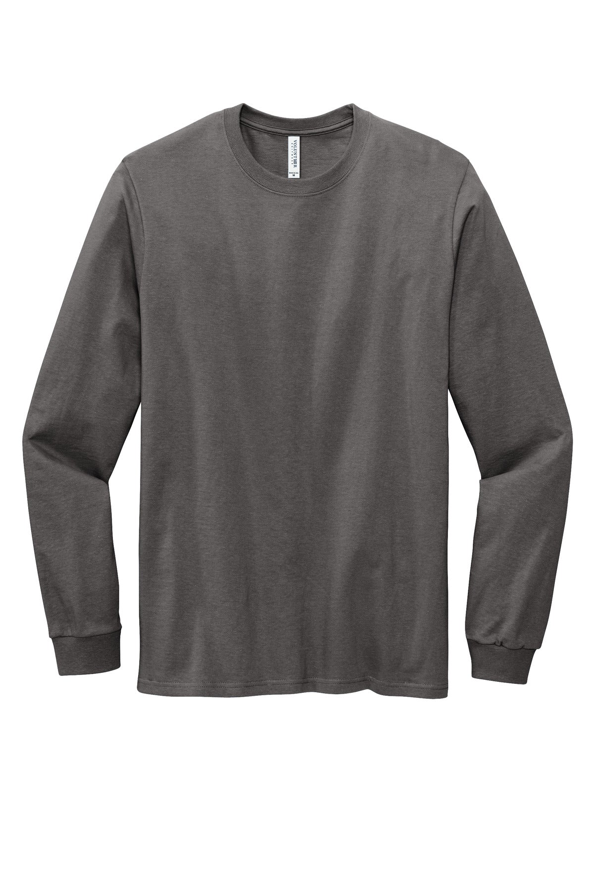 Volunteer Knitwear All-American Long Sleeve Tee - Grey Steel