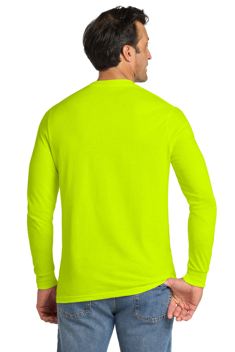 Volunteer Knitwear All-American Long Sleeve Tee - Safety Green