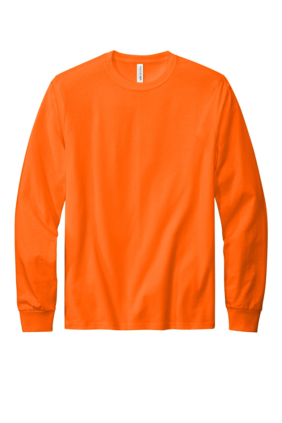 Volunteer Knitwear All-American Long Sleeve Tee - Safety Orange