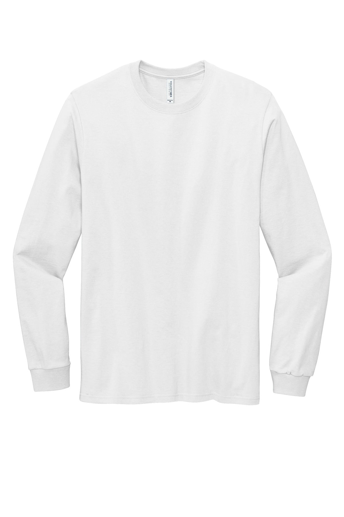 Volunteer Knitwear All-American Long Sleeve Tee - White
