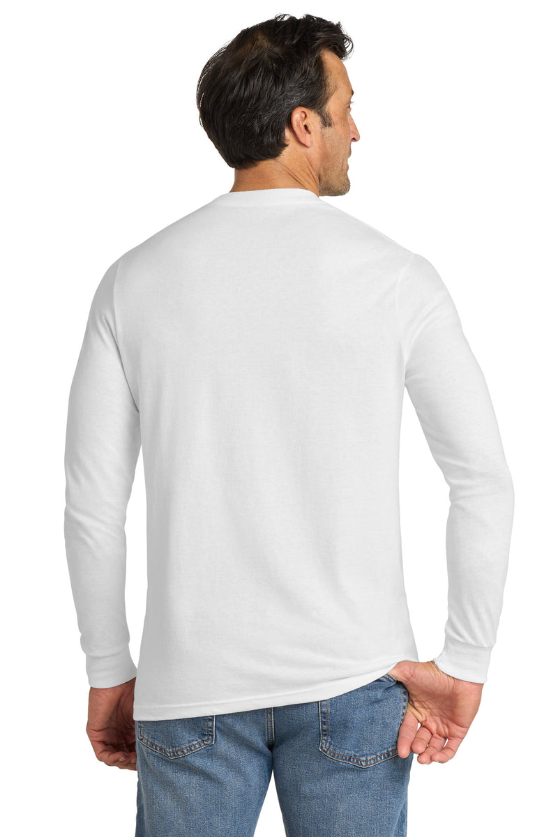 Volunteer Knitwear All-American Long Sleeve Tee - White