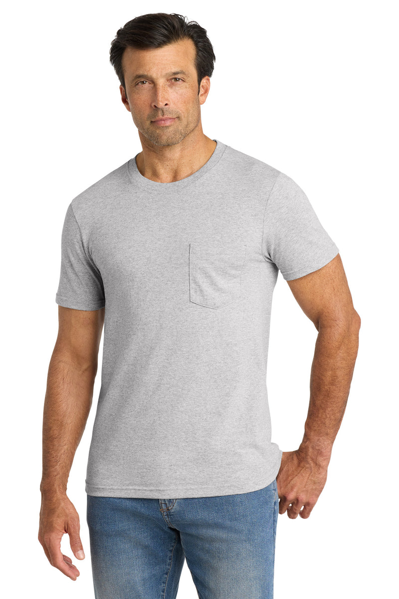 Volunteer Knitwear All-American Pocket Tee - Athletic Heather