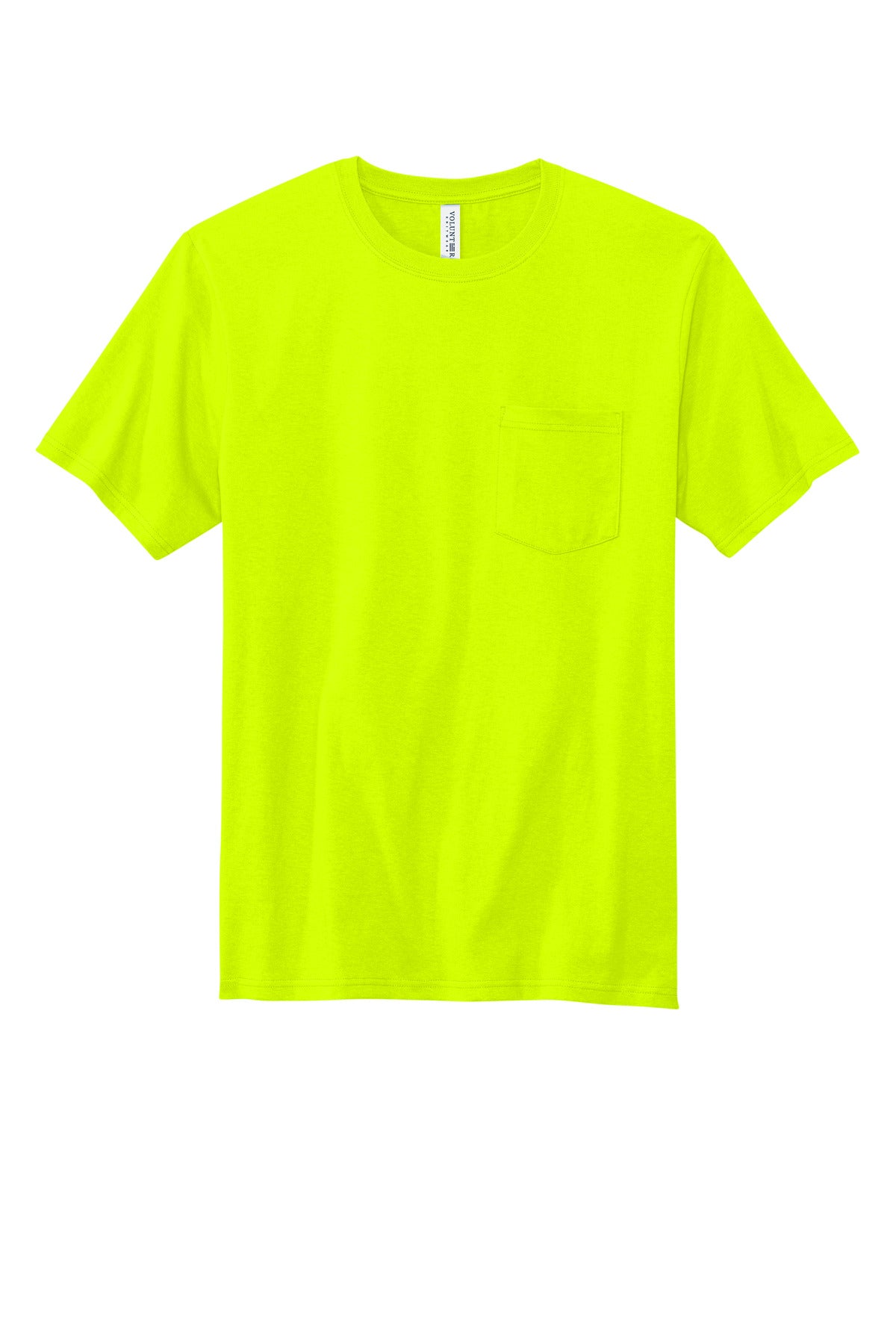 Volunteer Knitwear All-American Pocket Tee - Safety Green