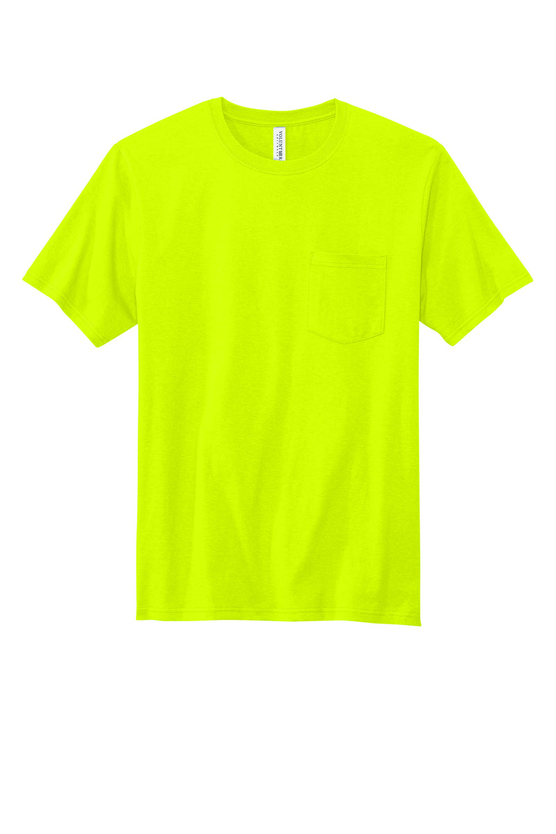 Volunteer Knitwear All-American Pocket Tee - Safety Green