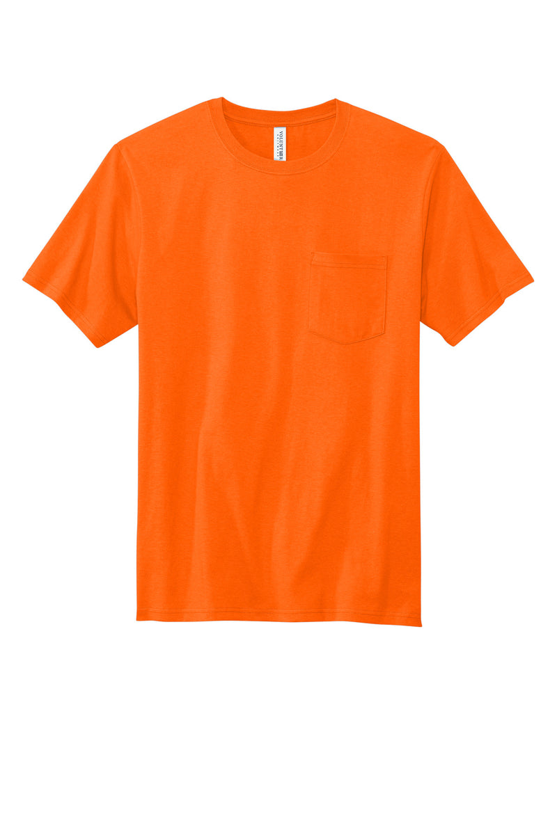 Volunteer Knitwear All-American Pocket Tee - Safety Orange
