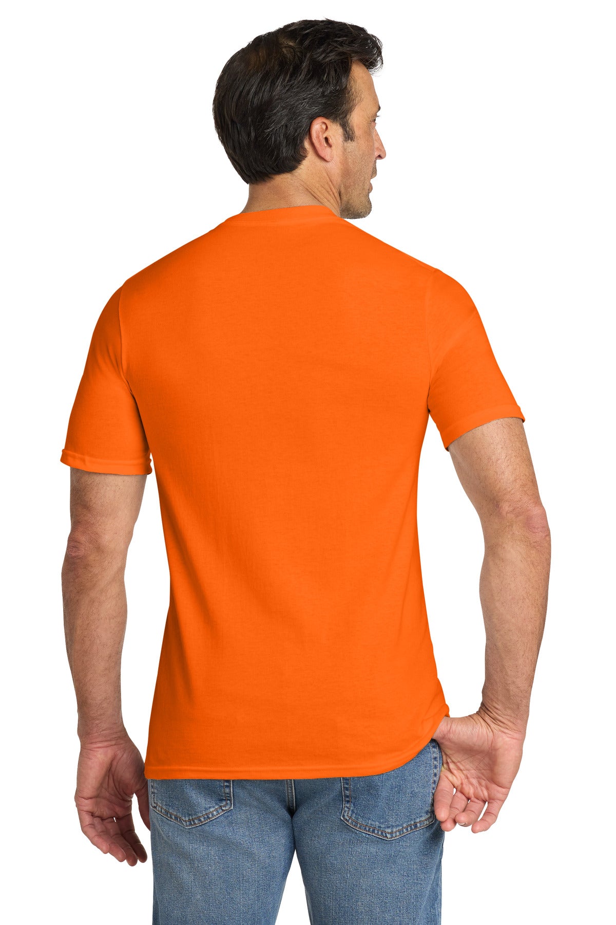 Volunteer Knitwear All-American Pocket Tee - Safety Orange