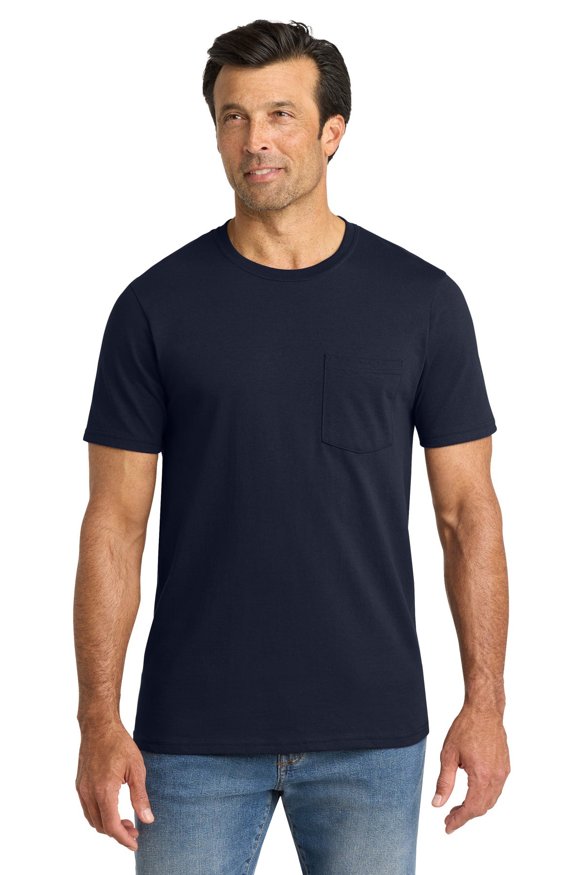Volunteer Knitwear All-American Pocket Tee - Strong Navy