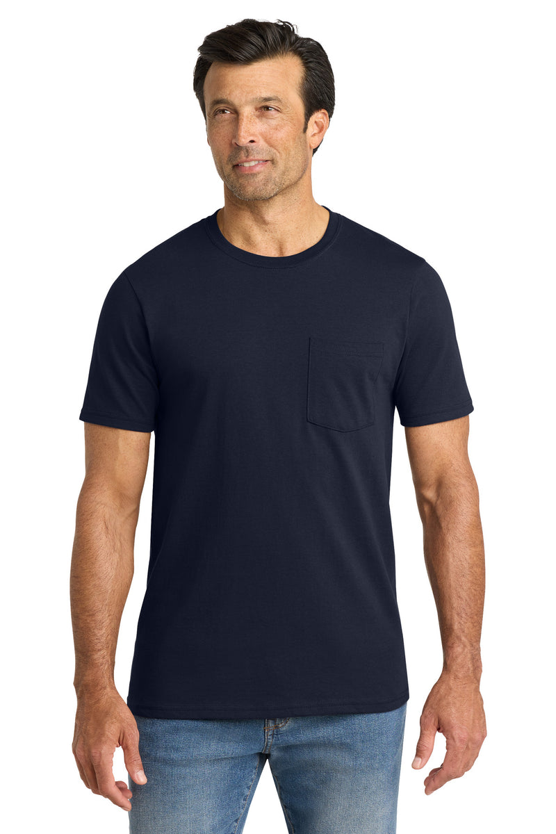 Volunteer Knitwear All-American Pocket Tee - Strong Navy