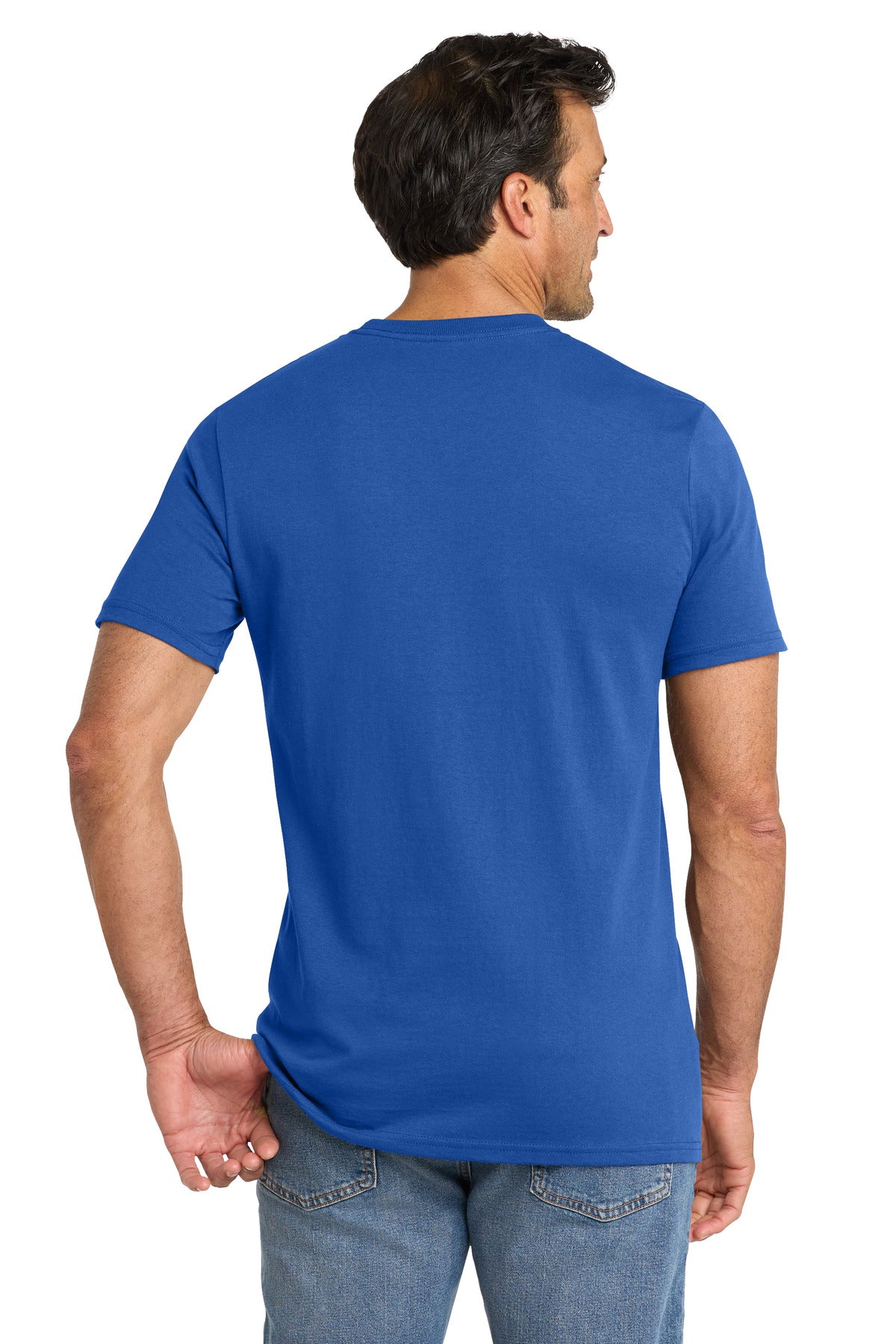Volunteer Knitwear All-American Pocket Tee - True Royal