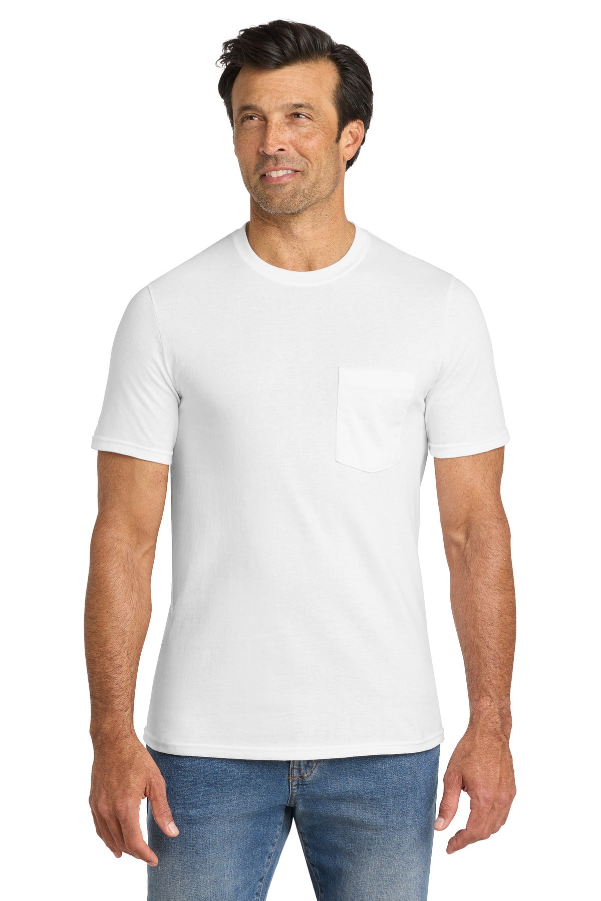 Volunteer Knitwear All-American Pocket Tee - White